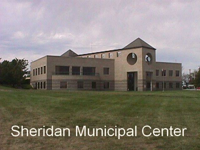 Picture of the Sheridan Municipal Center at 4101 S. Federal Blvd.