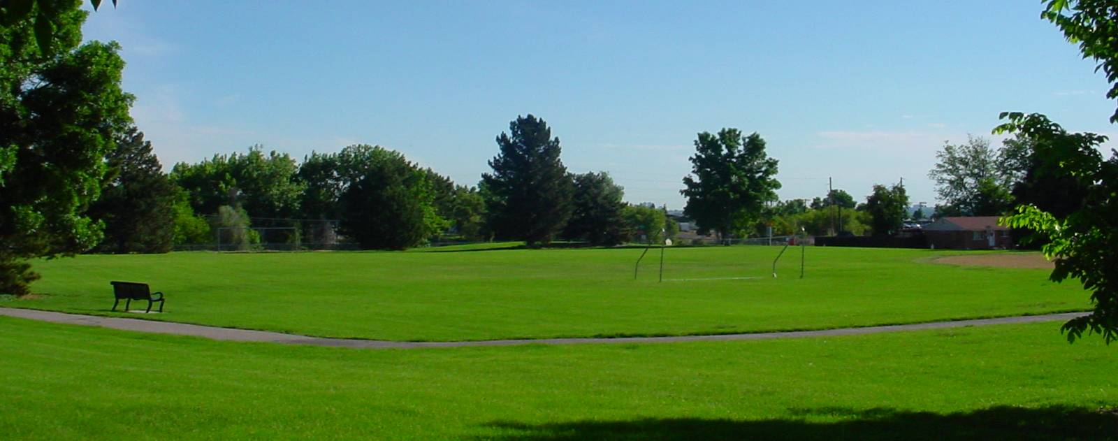 Picture of Alice Terry Park looking southwest.