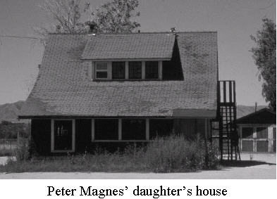 Peter Magnes' daughter's house